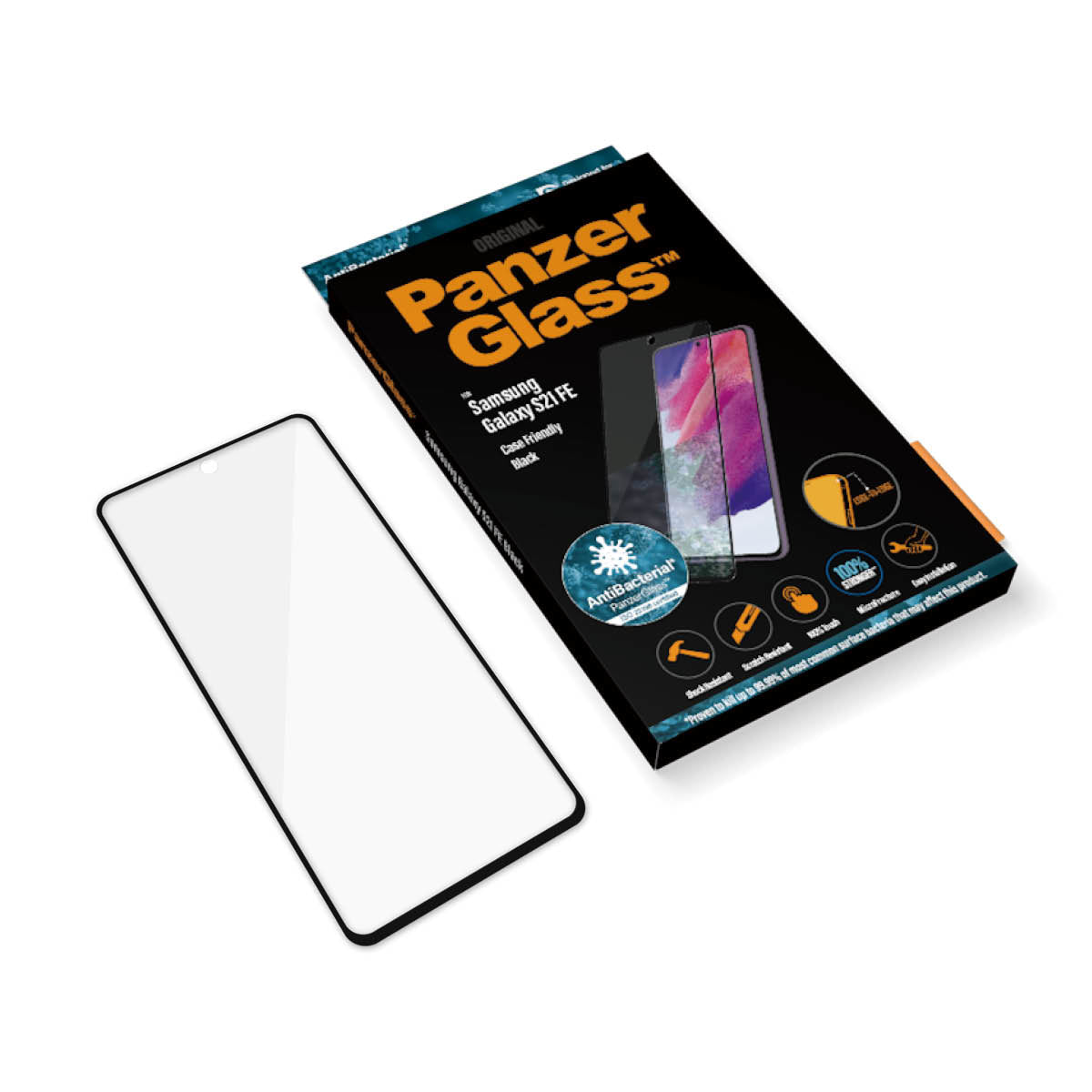 PanzerGlass Samsung Galaxy S21 FE (CF), Black AB