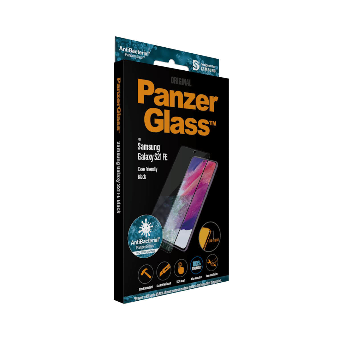 PanzerGlass Samsung Galaxy S21 FE (CF), Black AB