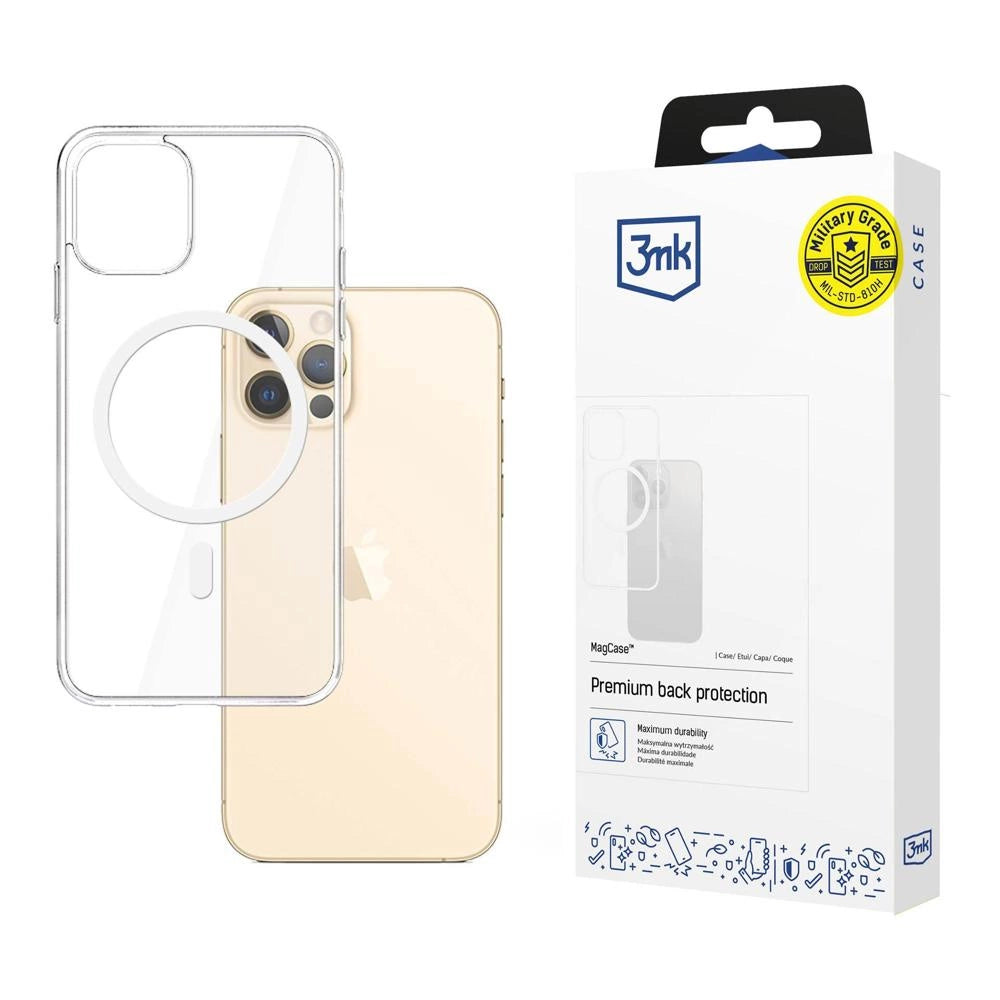 3MK MagCase iPhone 12 Pro Max gennemsigtig
