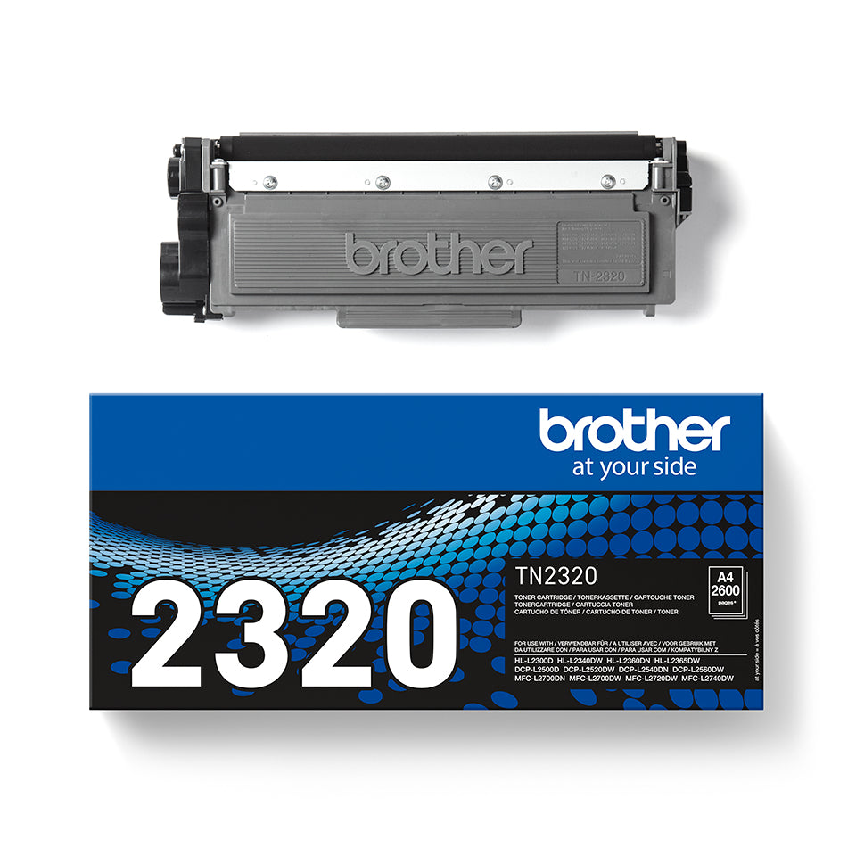Brother TN-2320 tonerpatron 1 stk Original Sort