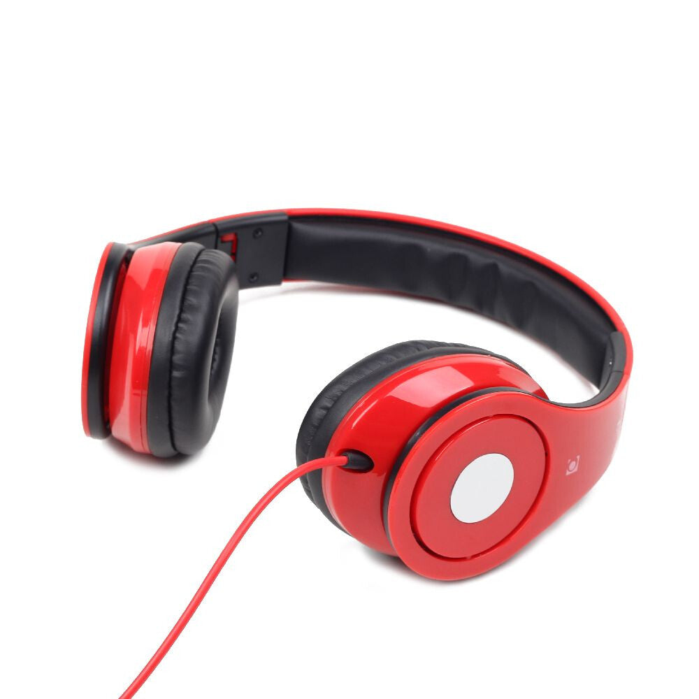Gembird MHS-DTW-R hovedtelefoner/headset Ledningsført Opkald/musik Rød