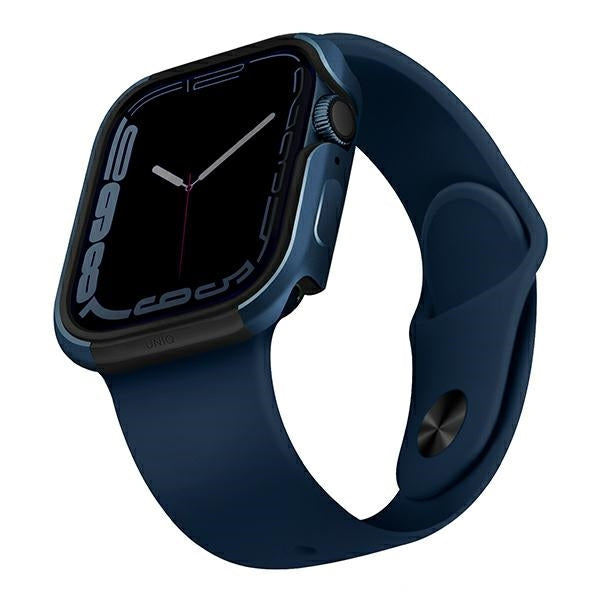 Uniq Valencia-hylster til Apple Watch 4/5/6/SE 45/44 mm - blå