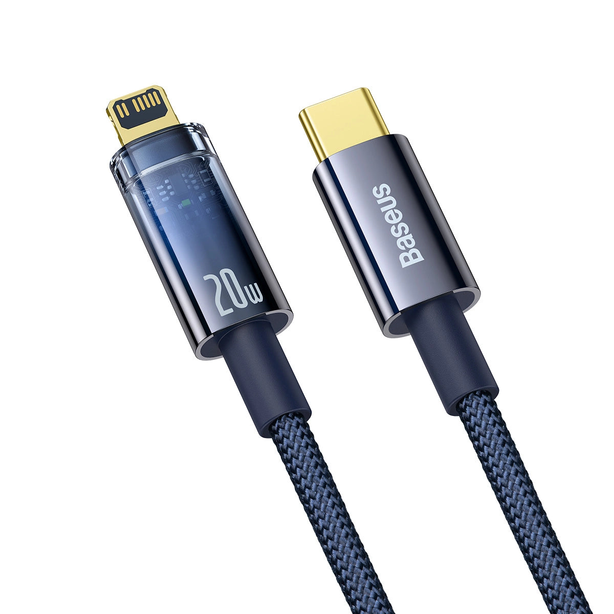 Baseus CATS000003 Lightning - USB-C kabel 20W 480Mb/s 1m - blå