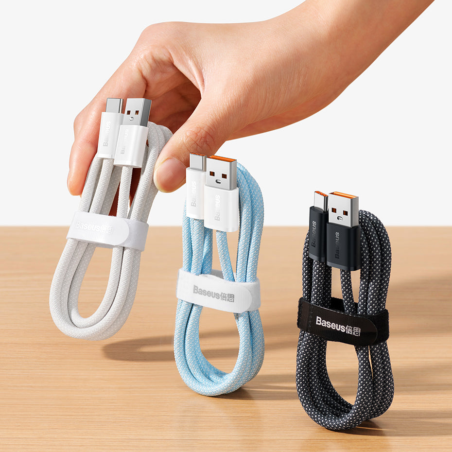 Baseus Dynamic Series USB - USB Type C cable 100W 2m white (CALD000702)