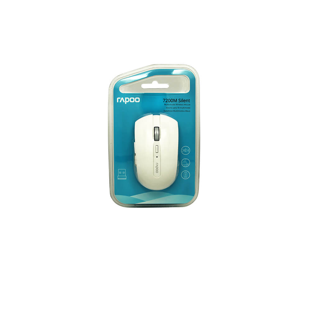 Rapoo Mouse 7200 M Wireless Multi Mode White