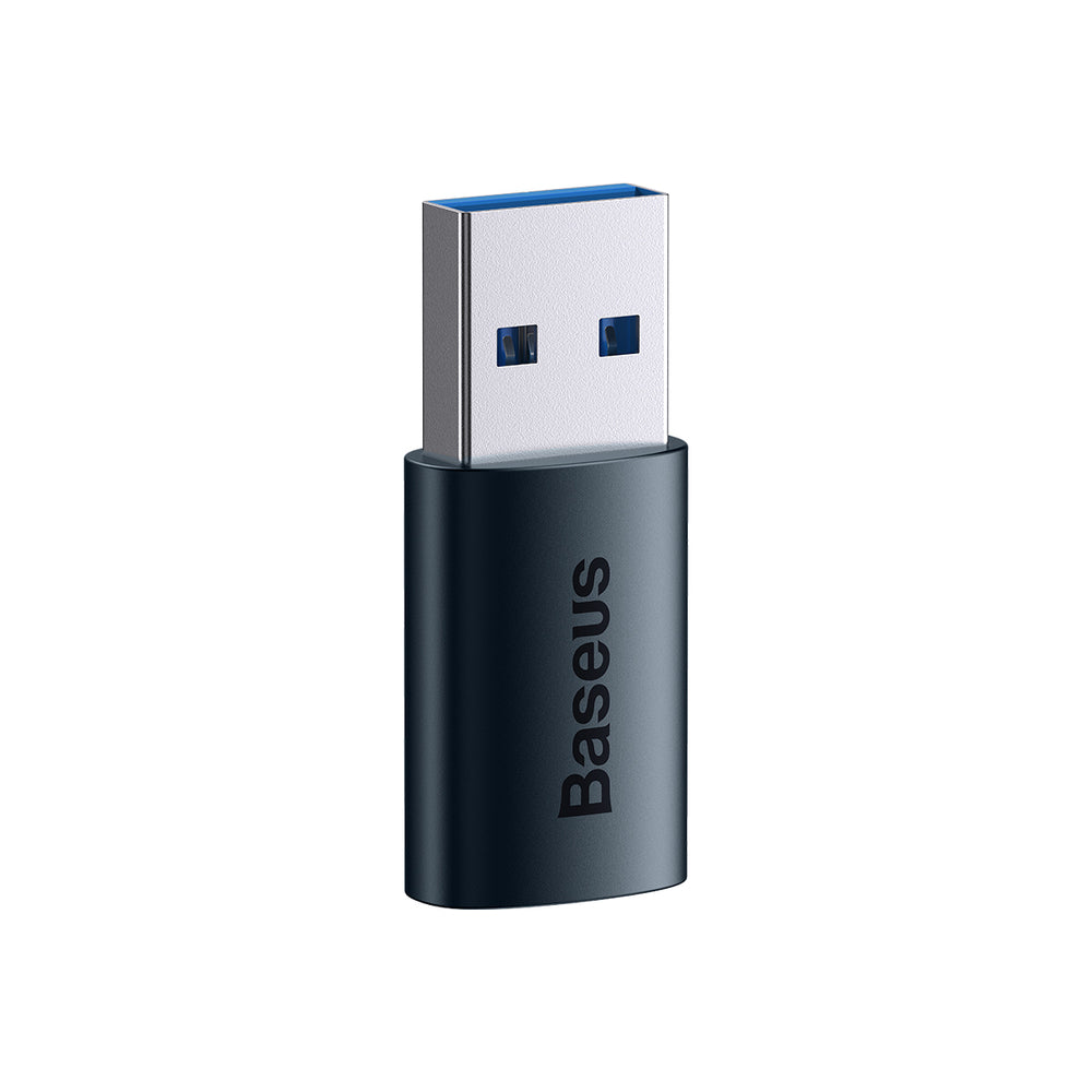 Baseus Ingenuity Series Mini Adapter USB 3.1 OTG to USB Type C Blue (ZJJQ000103)
