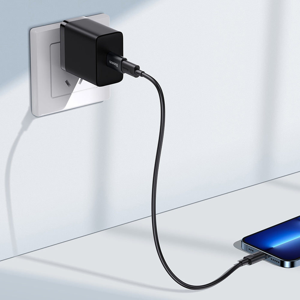 Baseus Ingenuity Series Mini USB 3.1 OTG til USB Type C adapter blå (ZJJQ000103)