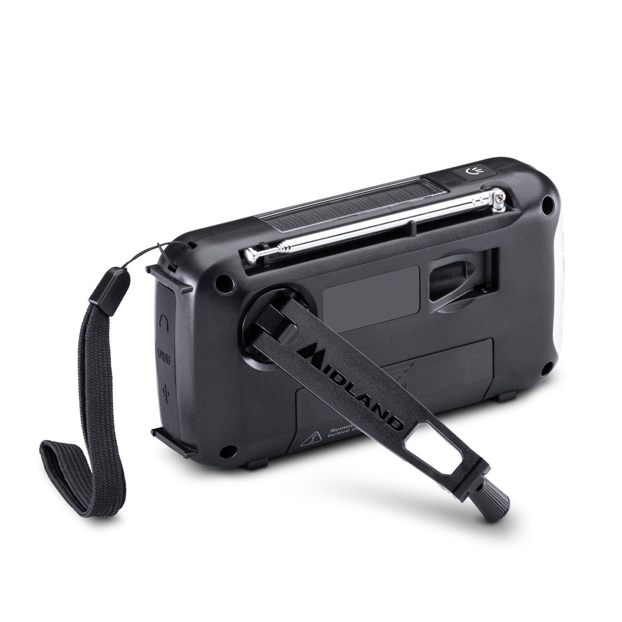 Midland C1665 powerbank Lithium-Ion (Li-Ion) 2600 mAh Sort, Rød