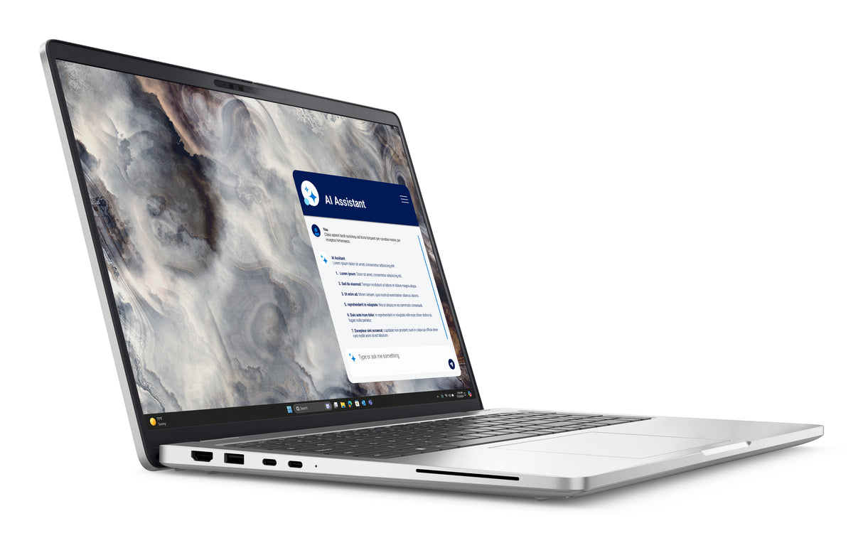 DELL Pro 16 Plus PB16250 Copilot+ PC Intel Core Ultra 5 236V Laptop 40,6 cm (16") Full HD+ 16 GB LPDDR5x-SDRAM 512 GB SSD Wi-Fi 7 (802.11be) Windows 11 Pro Aluminium