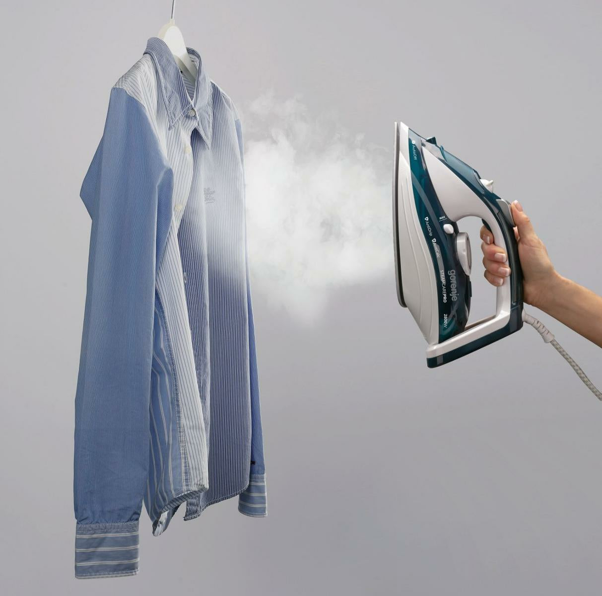 Gorenje STEAMCARE PRO SIH2800TQC Dampstrygejern 2800W Blå Hvid