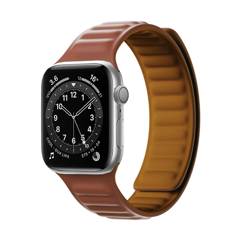 Magnetic Strap Magnetic Strap Bracelet for Apple Watch 42 / 44 mm - Brown