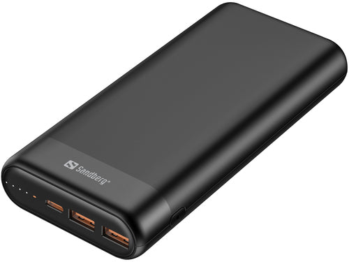 Sandberg 420-62 powerbank Lithium-Ion (Li-Ion) 20000 mAh Sort