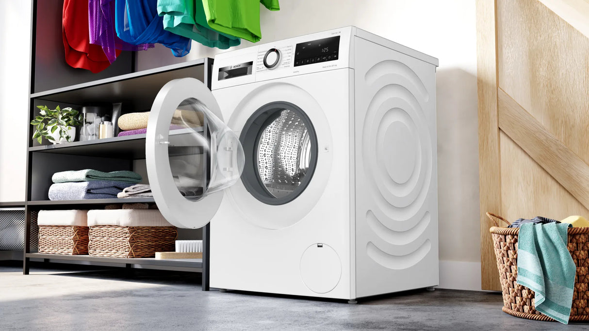 Bosch Serie 4 WNA134L0SN vaskemaskine - tørretumbler Fritstående Front-læsning Hvid