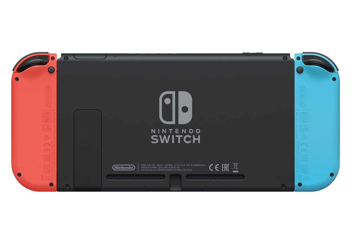 Nintendo Switch OLED bærbar spilkonsol 17,8 cm (7") 64 GB Berøringsskærm Wi-Fi Blå, Rød