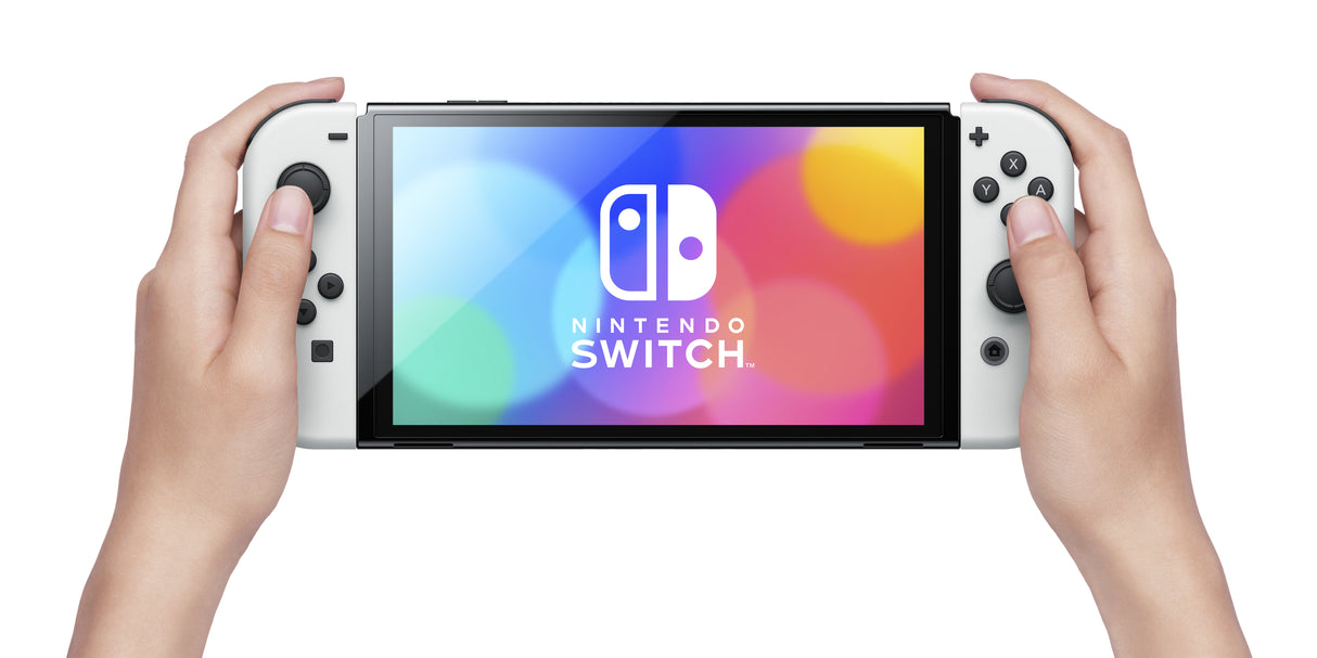 Nintendo Switch OLED bærbar spilkonsol 17,8 cm (7") 64 GB Berøringsskærm Wi-Fi Hvid