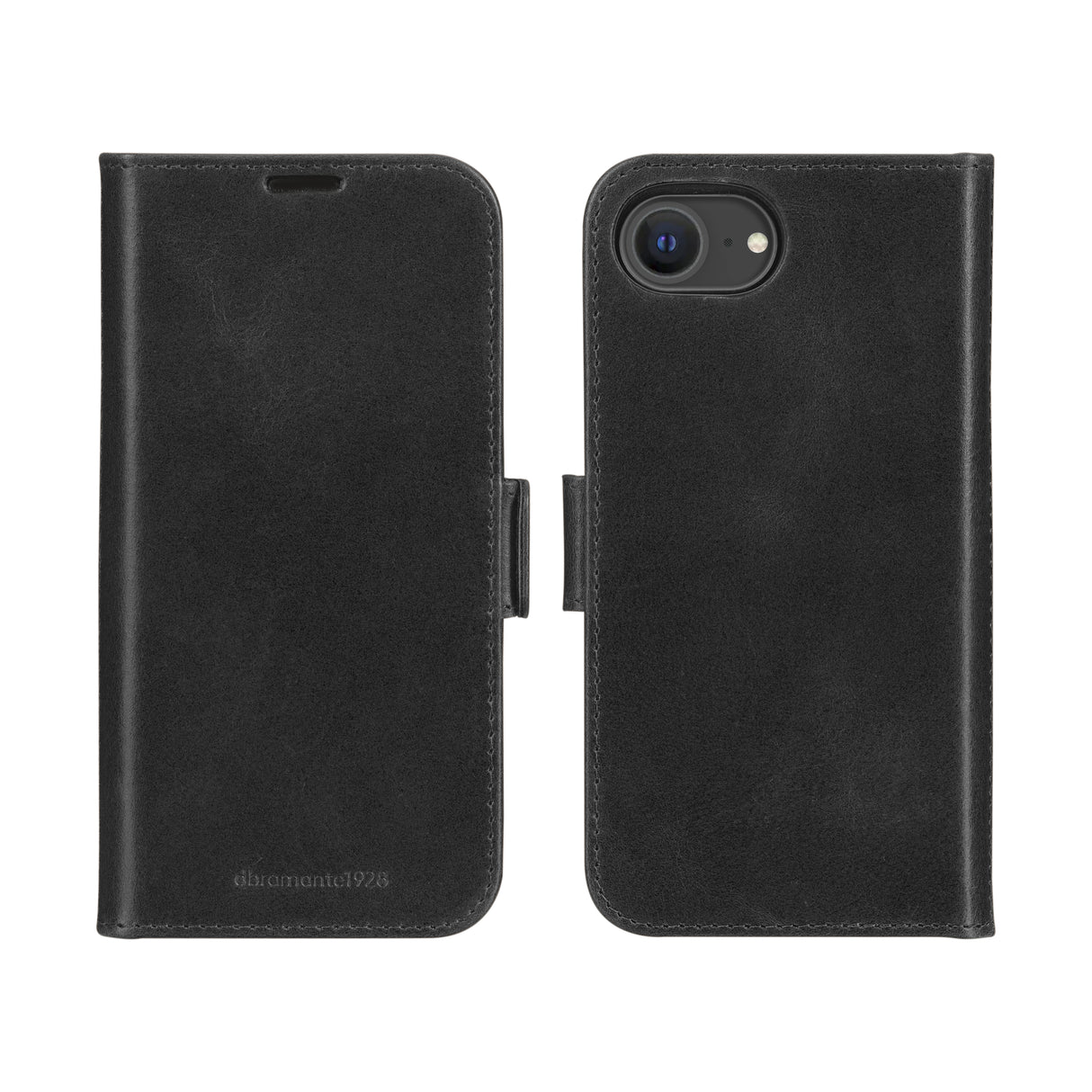 Dbramante iPhone 16e Lynge 2-i-1 wallet cover - Black