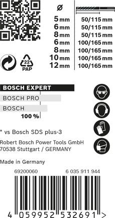 Bosch Expert 2 608 900 195 borehoved Boresæt 7 stk
