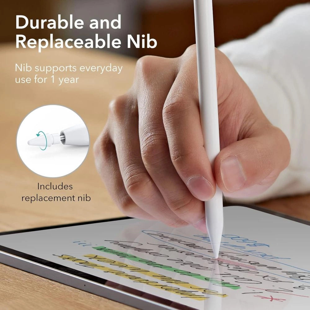 ESR Digital+ Magnetisk Stylus Pen til iPad - hvid