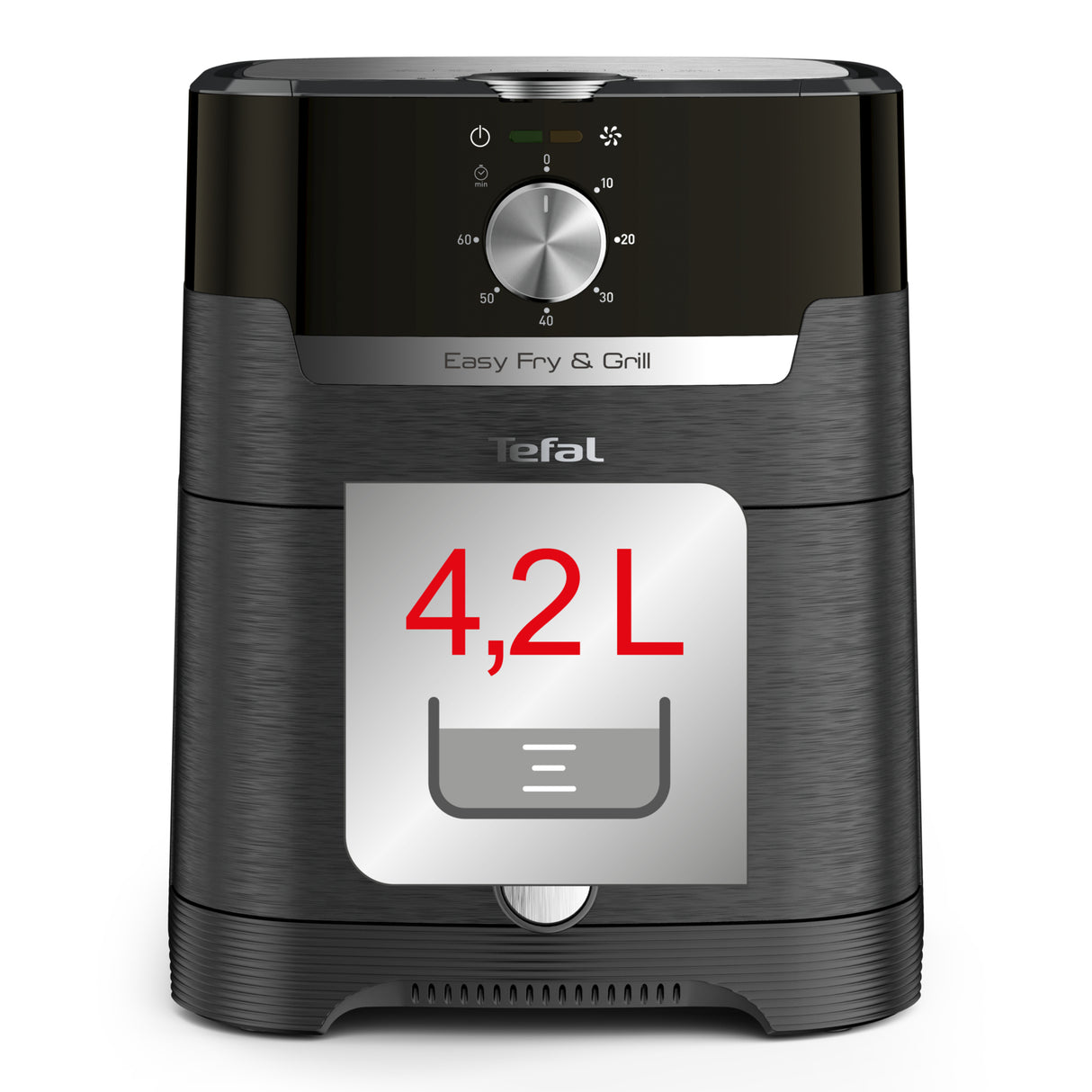 TEFAL Fryer Easy Fry and Grill EY501815 Power 1550 W Capacity 4.2 L Black