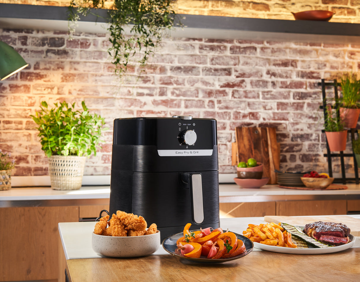 TEFAL Fryer Easy Fry and Grill EY501815 Power 1550 W Capacity 4.2 L Black