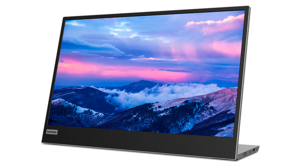 Lenovo L15 LED display 39,6 cm (15.6") 1920 x 1080 pixel Fuld HD Sort, Grå