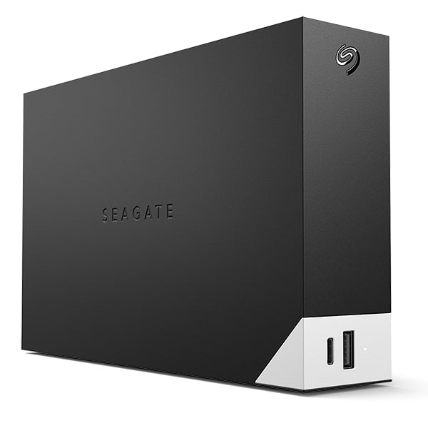 Seagate One Touch HUB ekstern harddisk 10 TB USB Type-A / USB Type-C 3.2 Gen 1 (3.1 Gen 1) Sort, Grå
