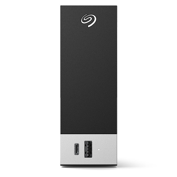 Seagate One Touch HUB ekstern harddisk 10 TB USB Type-A / USB Type-C 3.2 Gen 1 (3.1 Gen 1) Sort, Grå