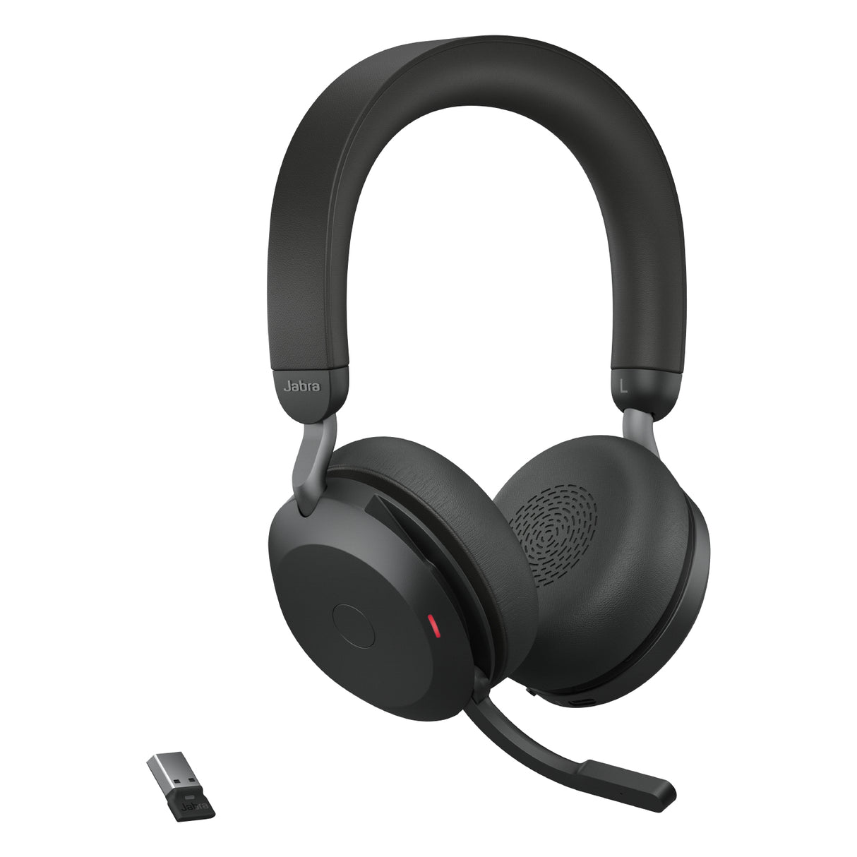 Jabra Evolve2 75 Headset Trådløs Kontor/Callcenter USB Type-C Bluetooth Opladningsstativ