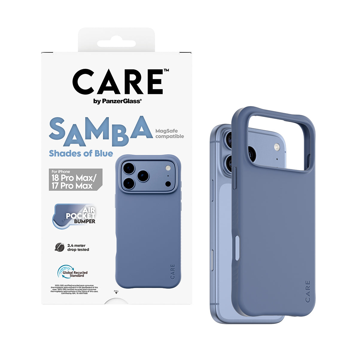 CARE by PanzerGlass Fashionable Case Samba Green w. MagSafe Apple iPhone 18 Pro Max