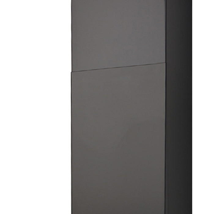Eico 3352 skorsten, lang, sort, Eicoe24/Eicoe35