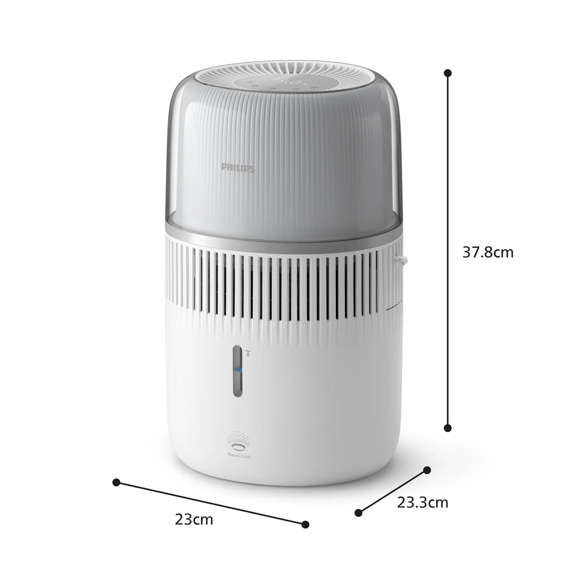 Philips Series 5000 HU5710 Aromaterapi-spreder/-luftfugter Sølv Hvid