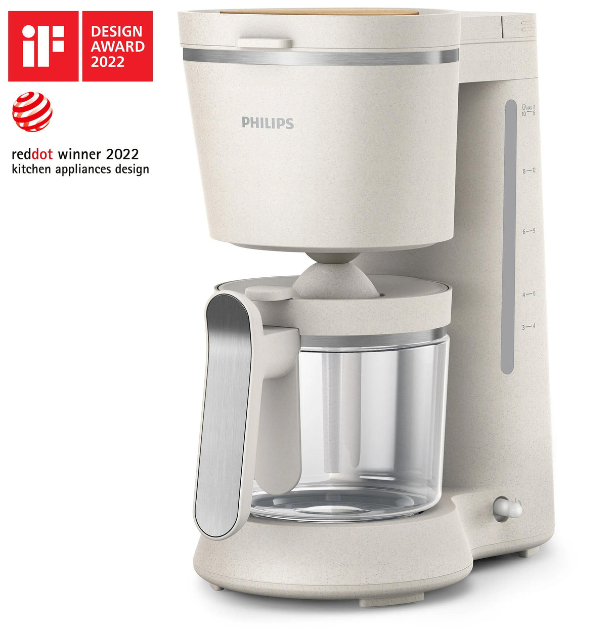 Philips Eco Conscious Edition HD5120/00 Filterkaffemaskine, 1,2 l