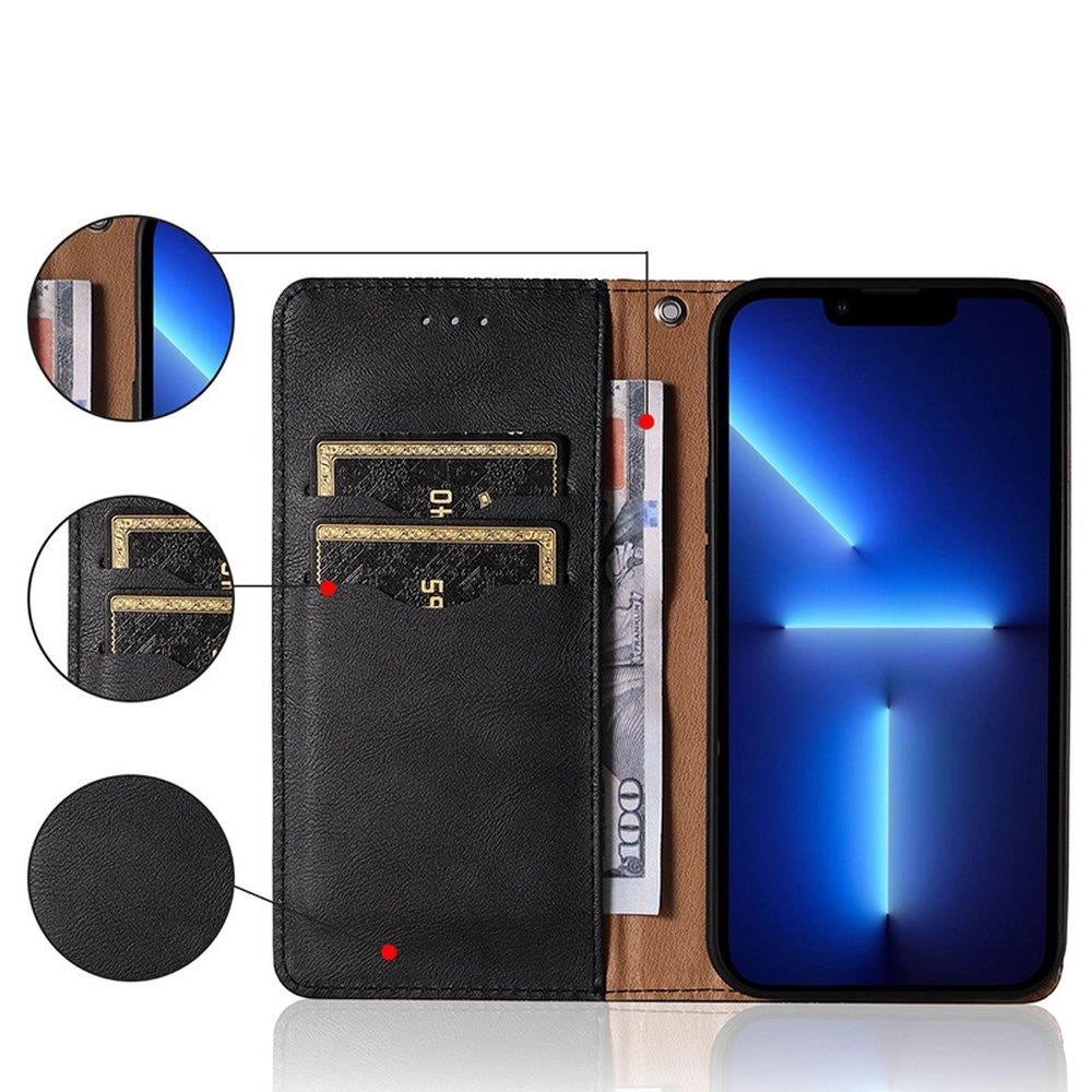 Magnet Strap Case Case for Samsung Galaxy A13 5G Pouch Wallet + Mini Lanyard Pendant Sort