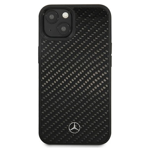 Mercedes MEHCP13SRCABK iPhone 13 mini 5,4" sort/sort carbon hardcase Dynamic Line