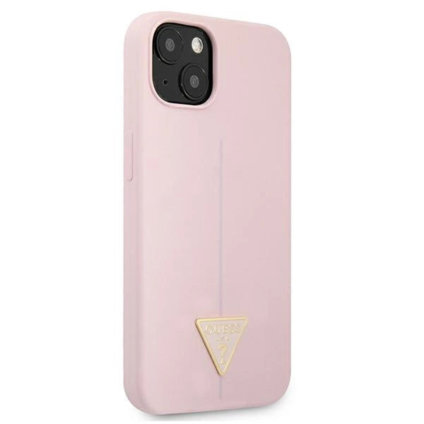 Guess GUHCP13SSLTGU iPhone 13 mini 5.4" lilla/lila hardcase Silikon trekant