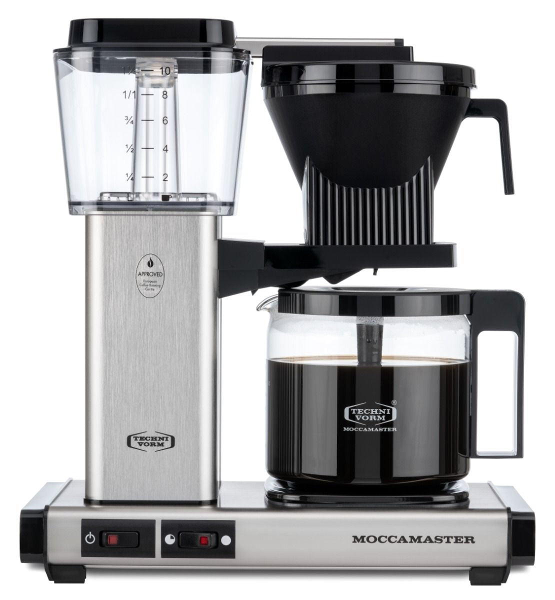 Moccamaster Automatic kaffemaskine brushed silver