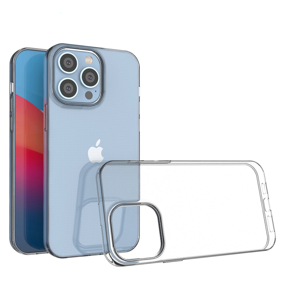 Ultra Clear 0,5 mm iPhone 14 Pro Max cover gel gennemsigtigt