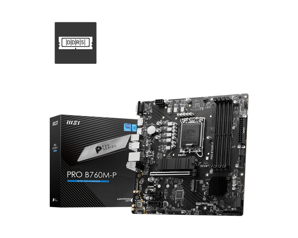 MSI PRO B760M-P bundkort Intel B760 LGA 1700 micro ATX