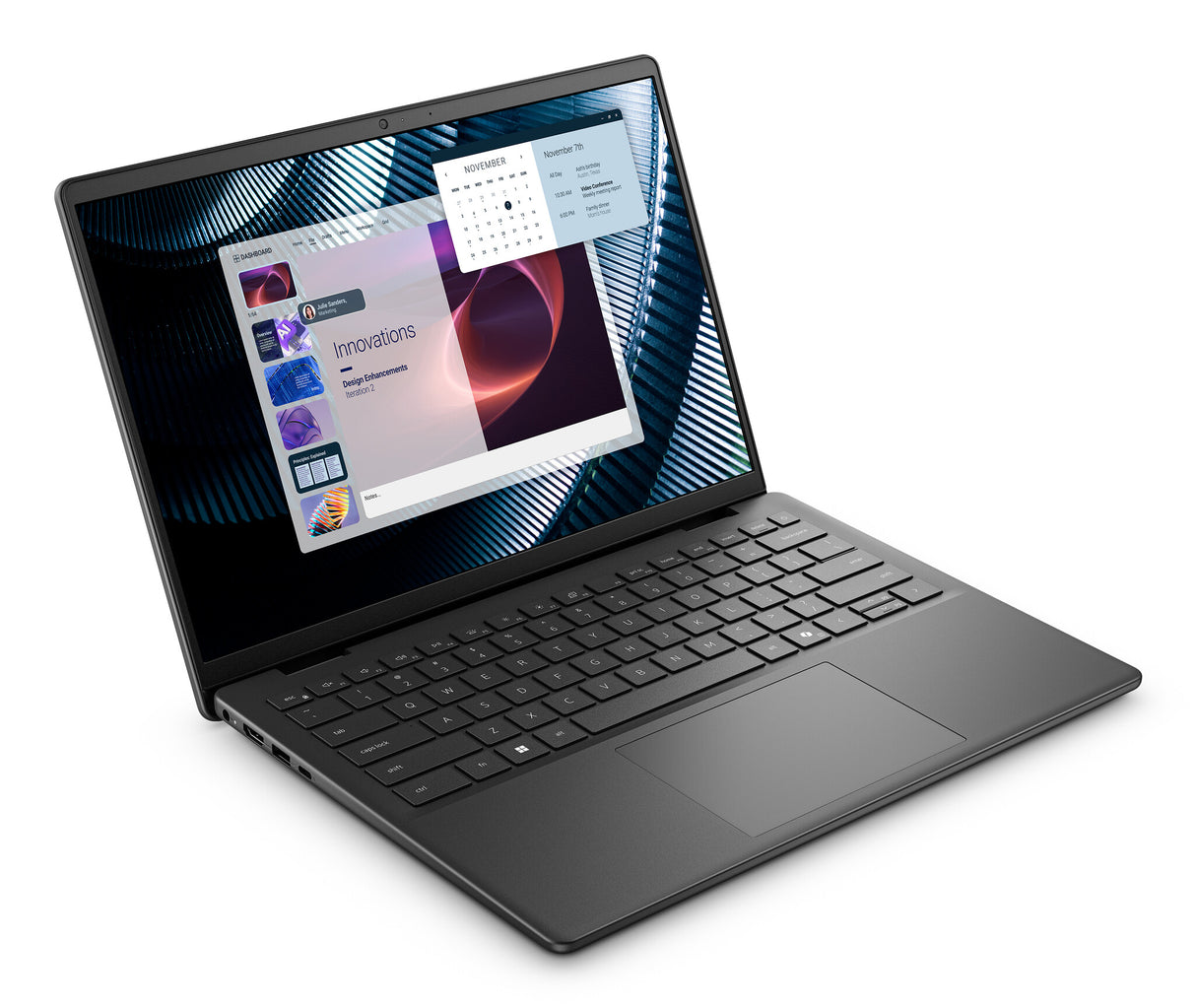 DELL Pro 14 Essential PV14250 Intel Core 7 150U Laptop 35,6 cm (14") Full HD+ 16 GB DDR5-SDRAM 512 GB SSD Wi-Fi 6 (802.11ax) Windows 11 Pro Nordisk Sort