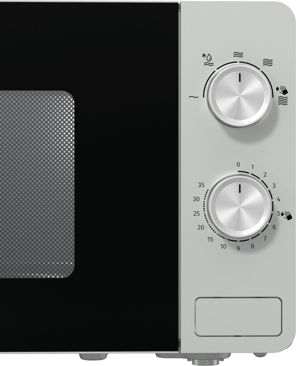 Gorenje MO20E1S Sort, Rustfrit stål Solo mikroovn Over komfuret 20 L 800 W