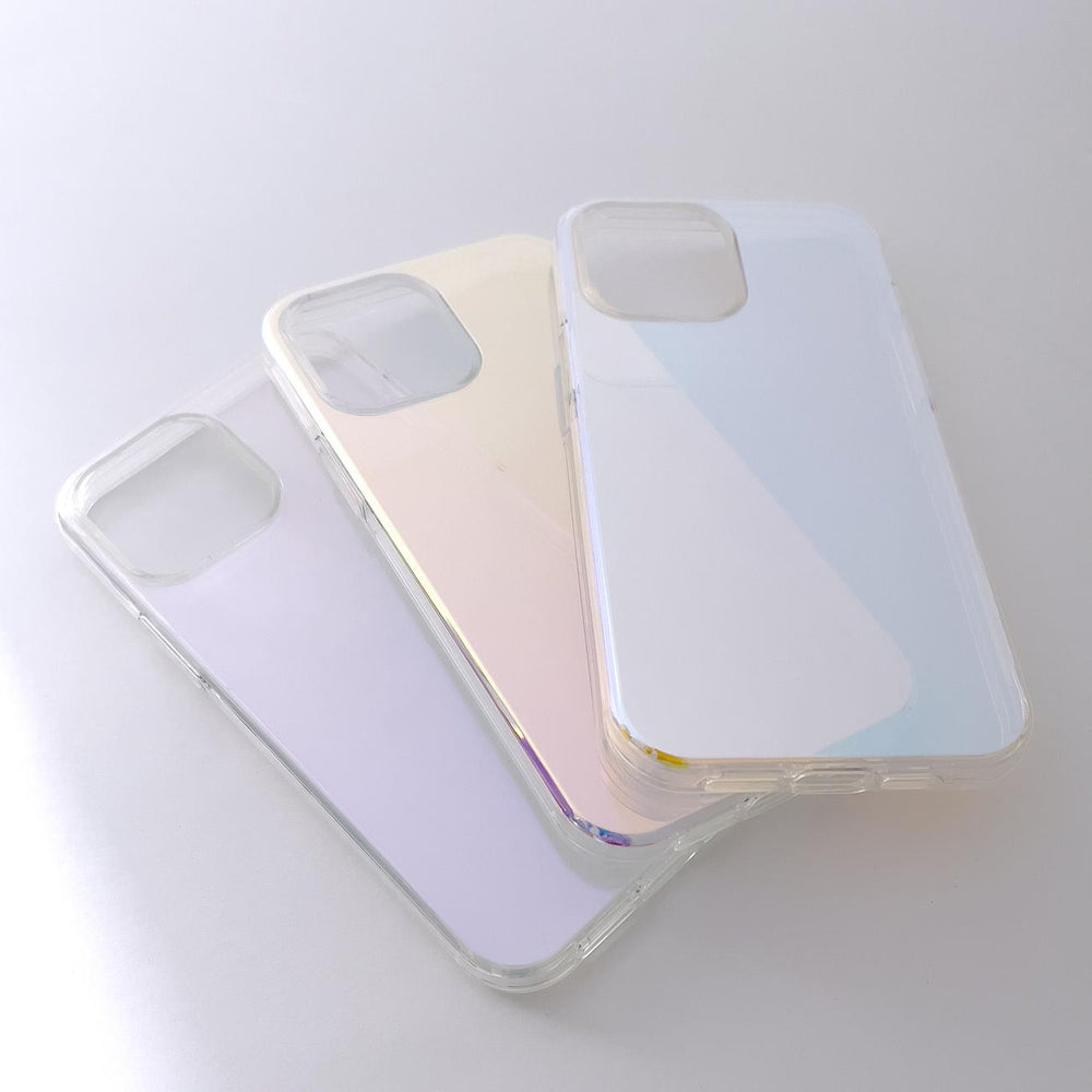 Aurora Case Case for iPhone 12 Pro Max Gel Neon Cover Guld