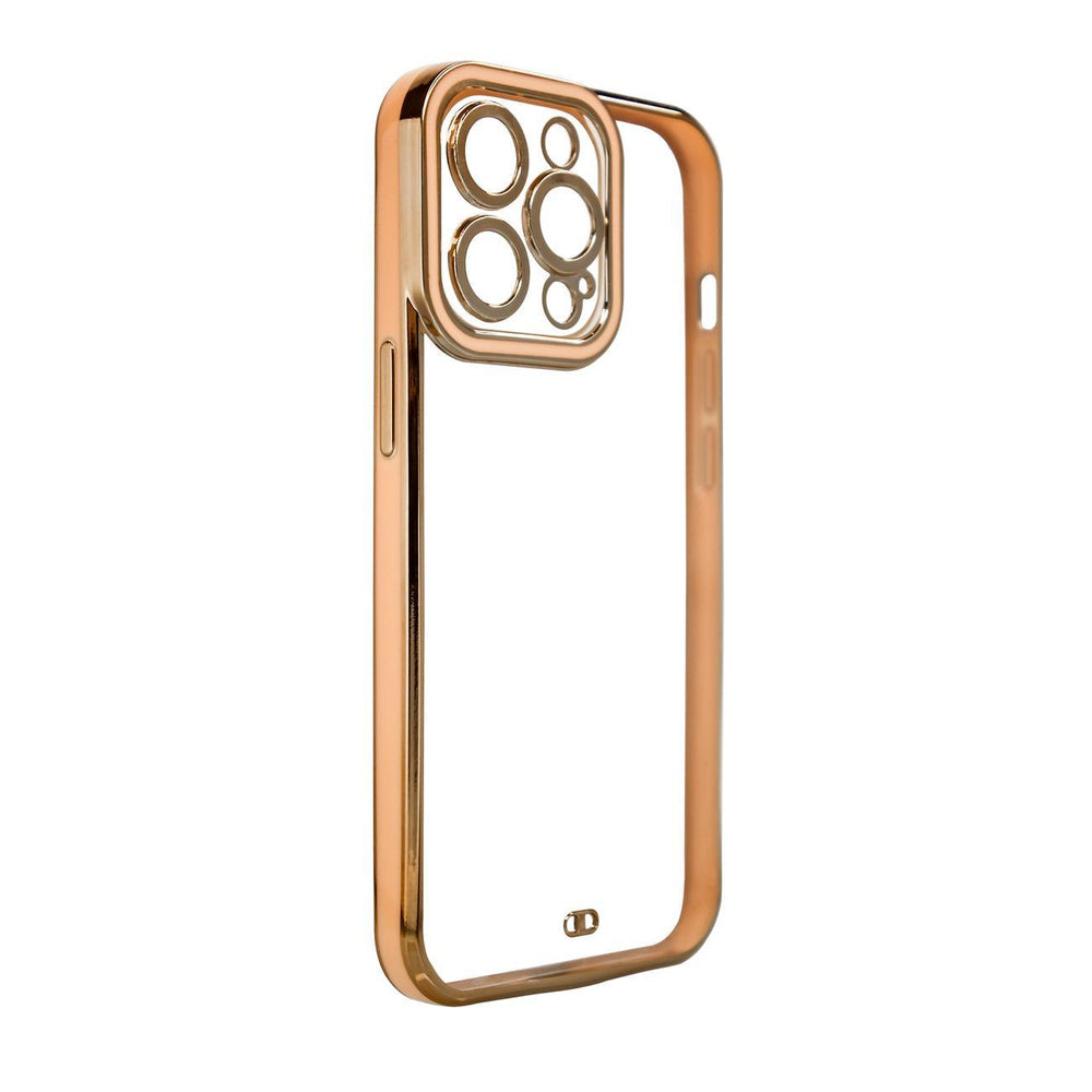 Fashion Case Case til Samsung Galaxy A12 5G Guldramme Gel Cover Guld