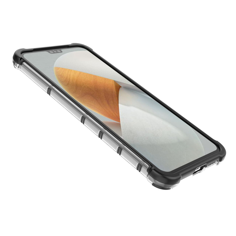Honeycomb case pansret cover med en gel ramme Vivo V23 5G sort