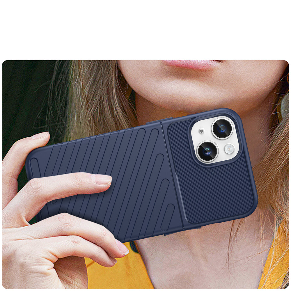 Thunder Case iPhone 14 blå pansret sag