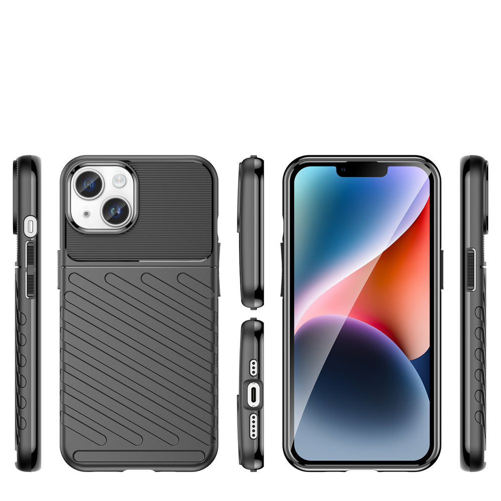 Thunder Case iPhone 14 Plus pansret kuffert sort