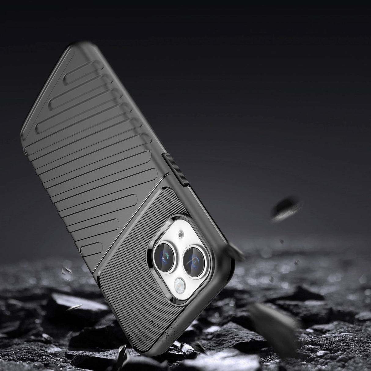 Thunder Case iPhone 14 Plus pansret æske sort