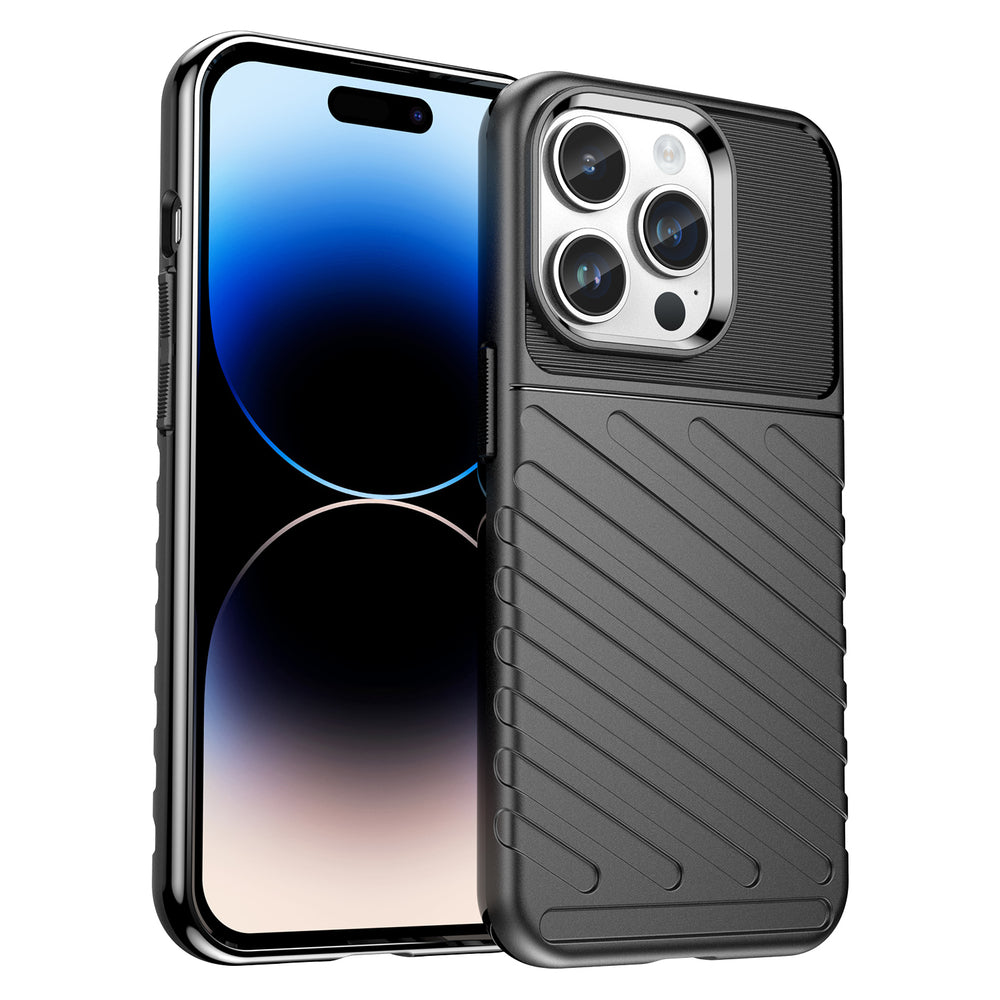 Thunder Case iPhone 14 Pro pansret kuffert sort