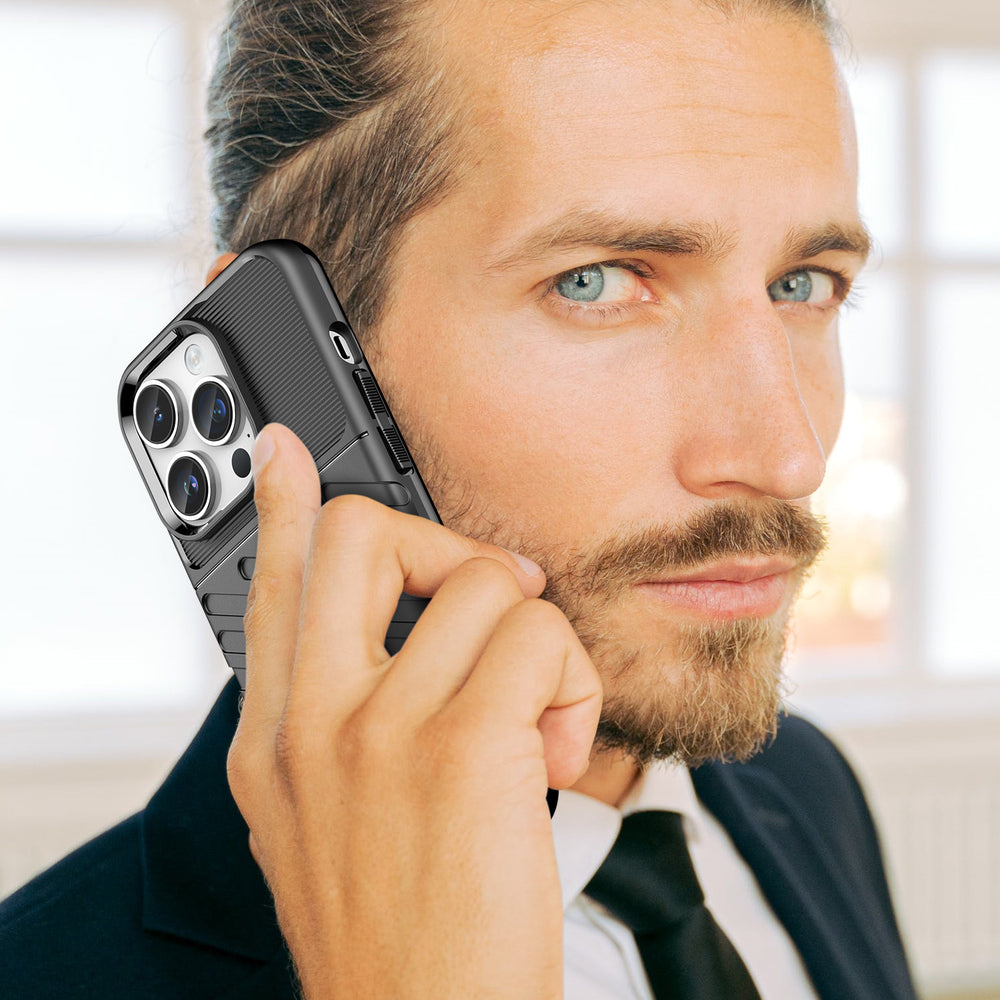 Thunder Case iPhone 14 Pro pansret kuffert sort