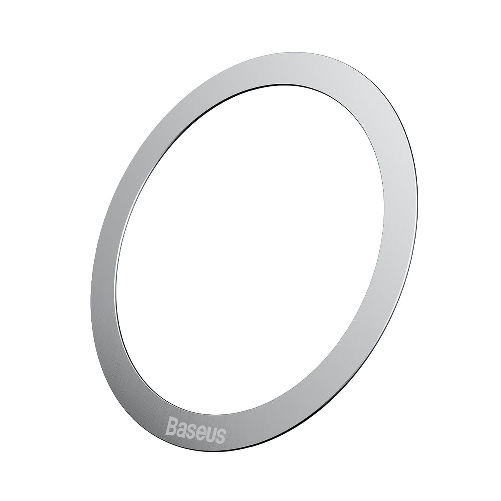 Baseus Halo Series magnetisk ring (2 stk./pakke) sølv (PCCH000012)