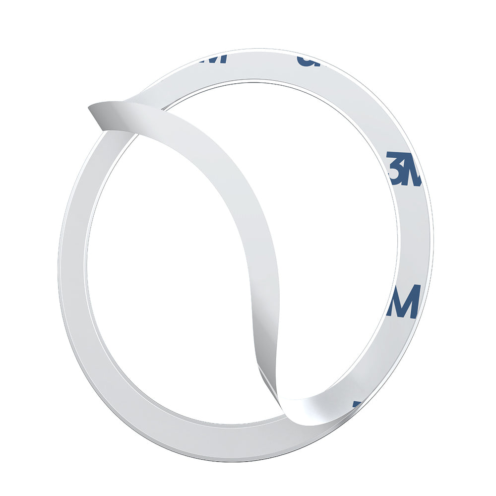 Baseus Halo Series magnetisk ring (2 stk./pakke) sølv (PCCH000012)